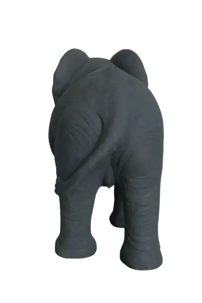 Product image 6 of the product “Elephant, 98cm Length | GRC (Glassfibre Reinforced Concrete), Bronze Finish ”